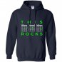 This dad rocks guitar chords fathers day Hoodie