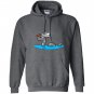 Tree fiddy funny loch ness monster nessie Hoodie