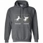 Unicorn pole dance your girlfriend my girlfriend Hoodie