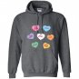 Valentines conversation hearts Hoodie