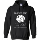 You reach out to push the orc off the ledge Hoodie
