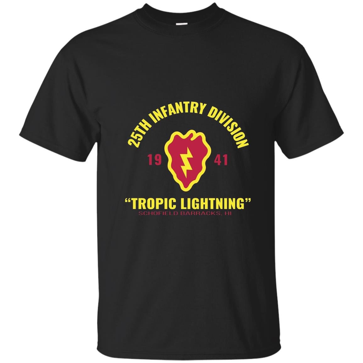 25th inf div tropic lightning T-shirt