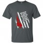 American by birth christian by faith veteran T-shirt