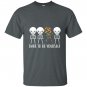 Autism skeleton kid dabbing dare to be yourself dab T-shirt