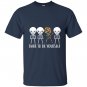 Autism skeleton kid dabbing dare to be yourself dab T-shirt