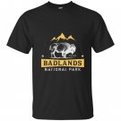 Badlands T-shirt national park buffalo bison south dakota