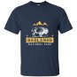 Badlands T-shirt national park buffalo bison south dakota