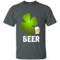 Beer lucky leaf happy st patricks day T-shirt
