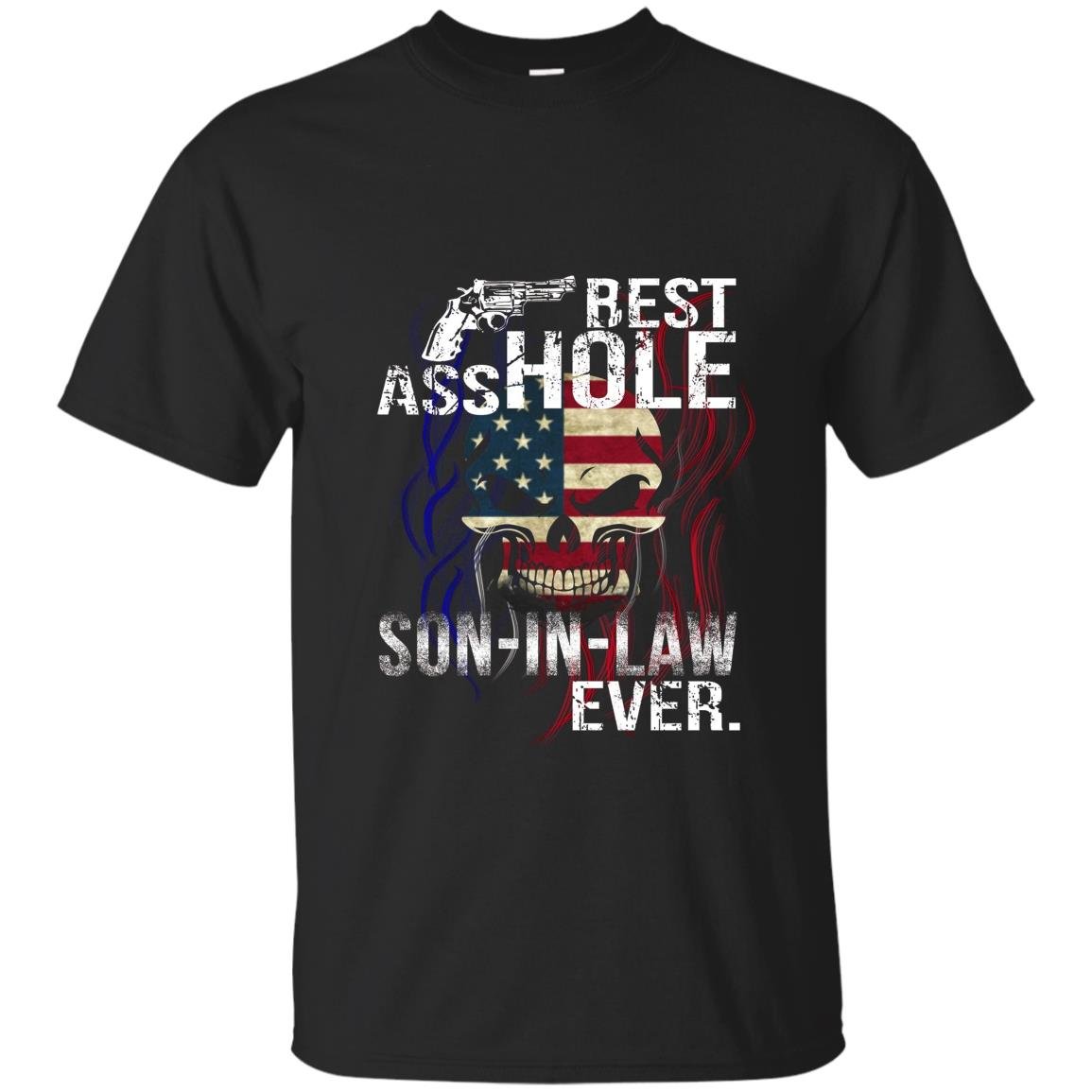 Best asshole son in law ever gift halloween funny T-shirt