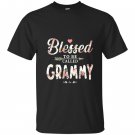 Blessed to be called grammy flower style T-shirt