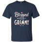 Blessed to be called grammy flower style T-shirt
