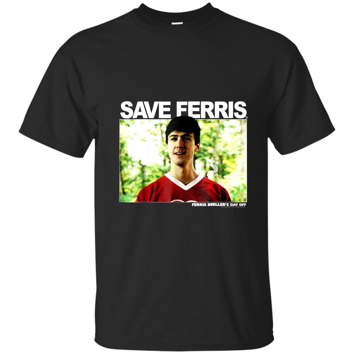 Cameron save ferris photoreal graphic T-shirt