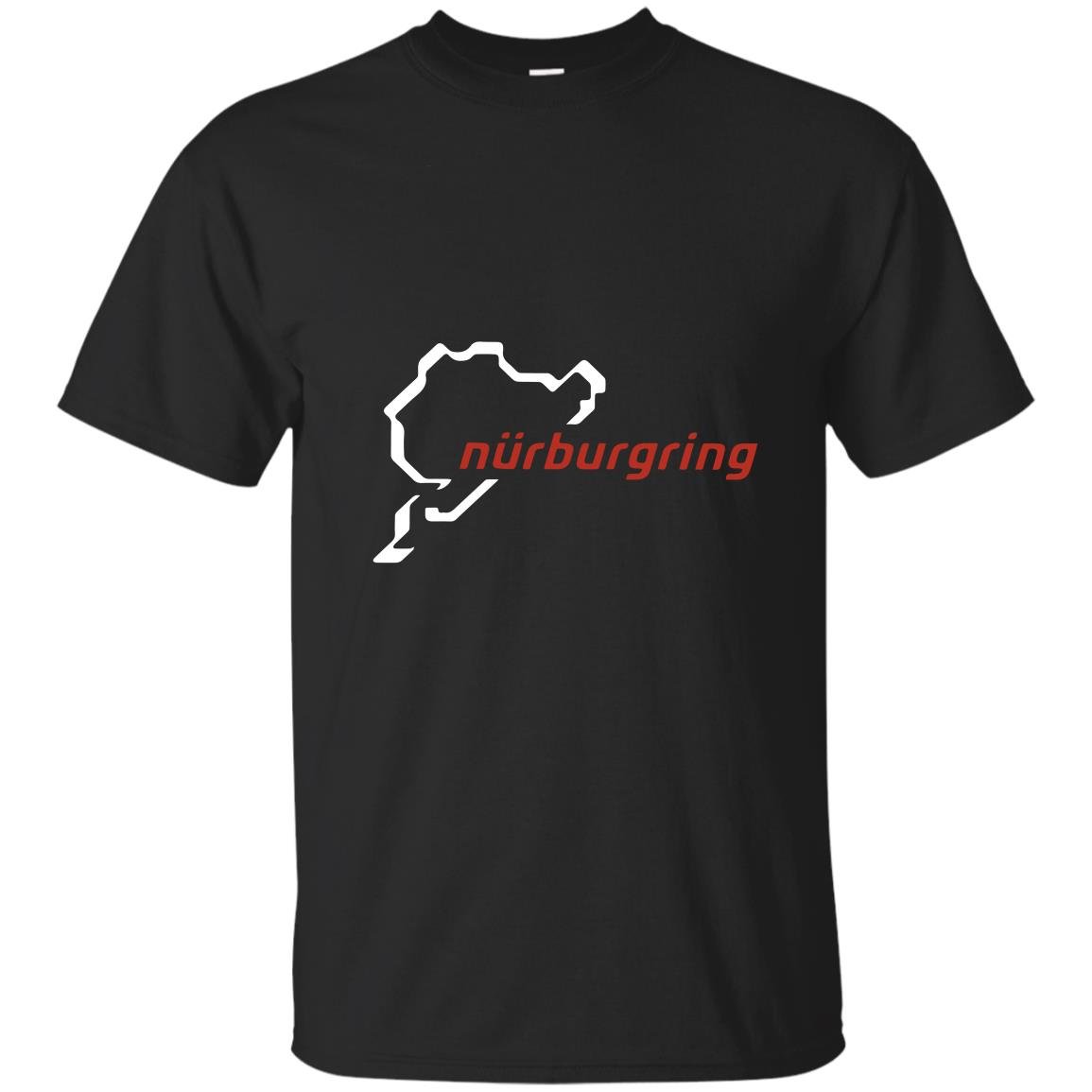 Classic nurburgring track map graphic T-shirt