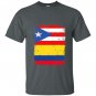 Colombian puerto rican flag vintage colombia rico T-shirt