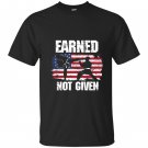 Earned not given karate fighter martial arts T-shirt