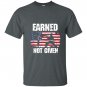 Earned not given karate fighter martial arts T-shirt