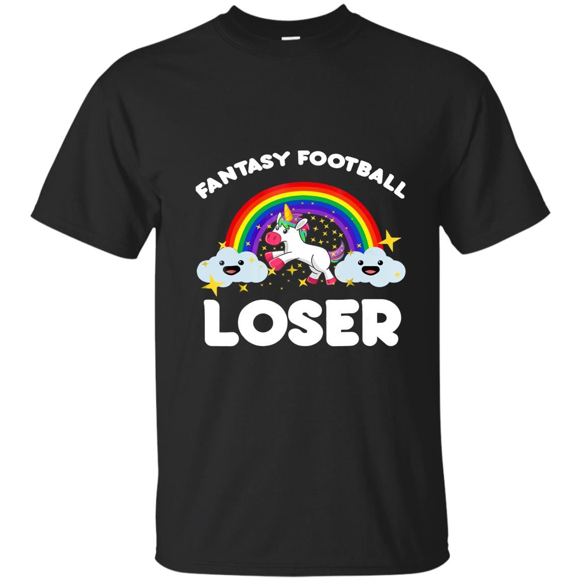 Fantasy football last place last place trophy T-shirt