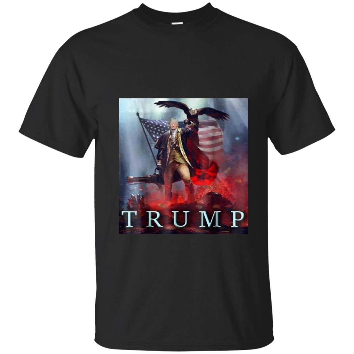 Funny president trump patriotic eagle party T-shirt