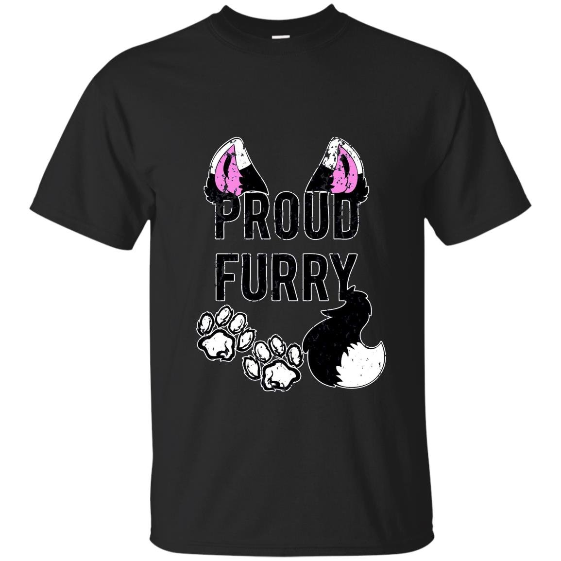 Furry sweat proud furry tail and ears sweater T-shirt