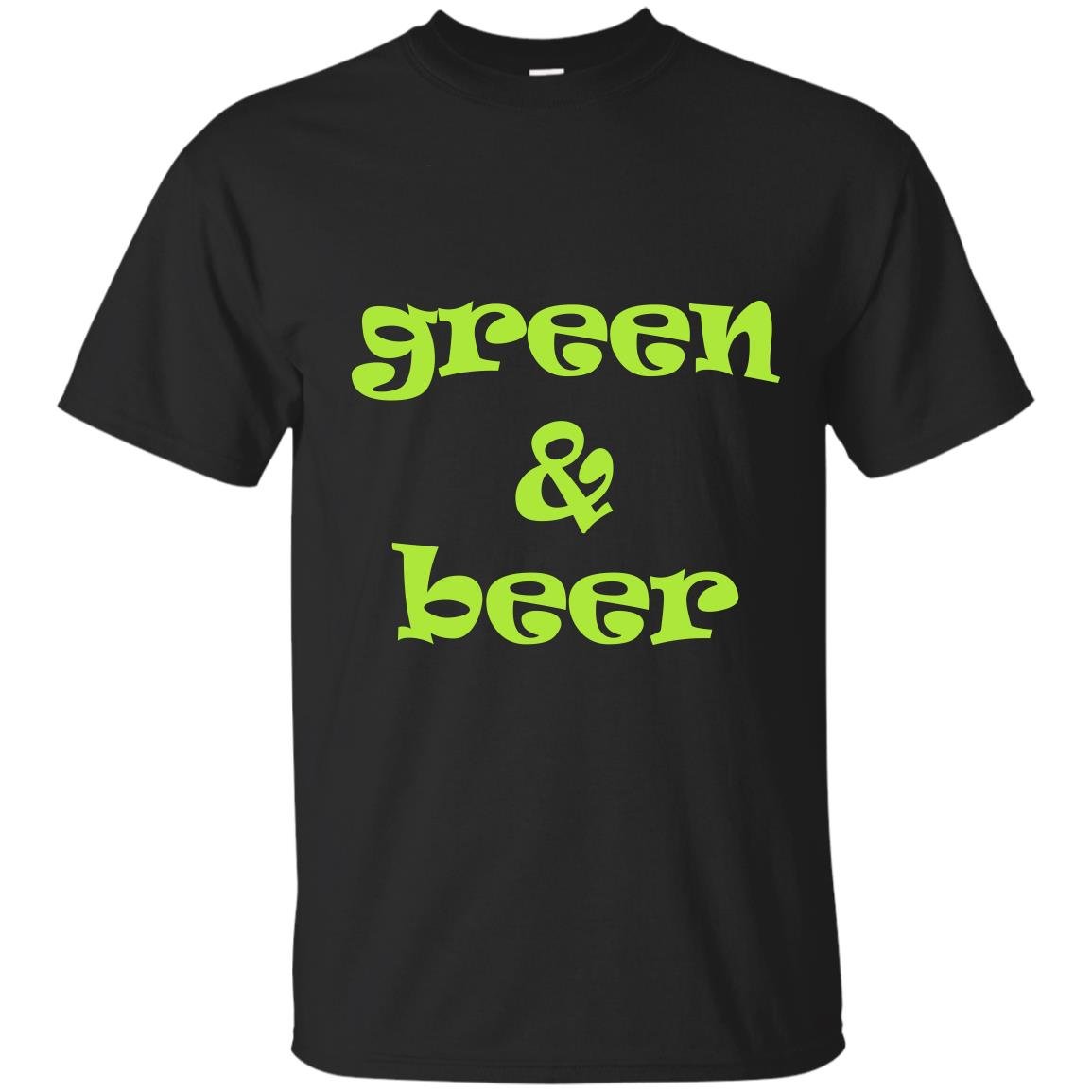 Green and beer patricks day T-shirt