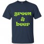 Green and beer patricks day T-shirt