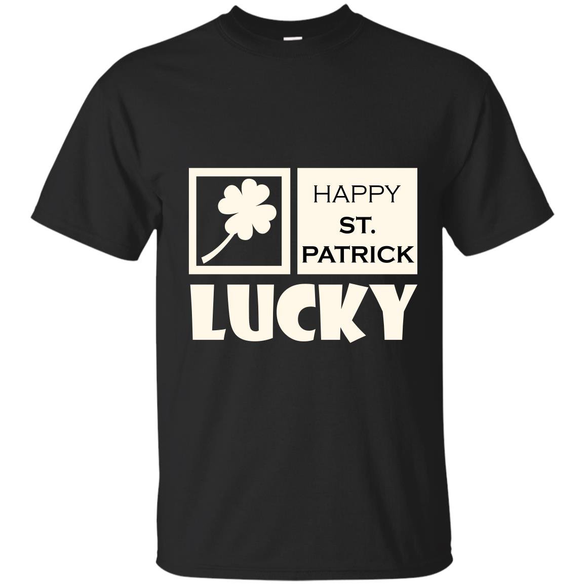 Happy st patricksday lucky leaf T-shirt
