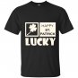 Happy st patricksday lucky leaf T-shirt