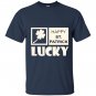 Happy st patricksday lucky leaf T-shirt