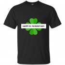 Happy st patricks day lucky leaf iris T-shirt