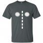 Headlights with road markings funny halloween costume T-shirt