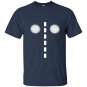 Headlights with road markings funny halloween costume T-shirt
