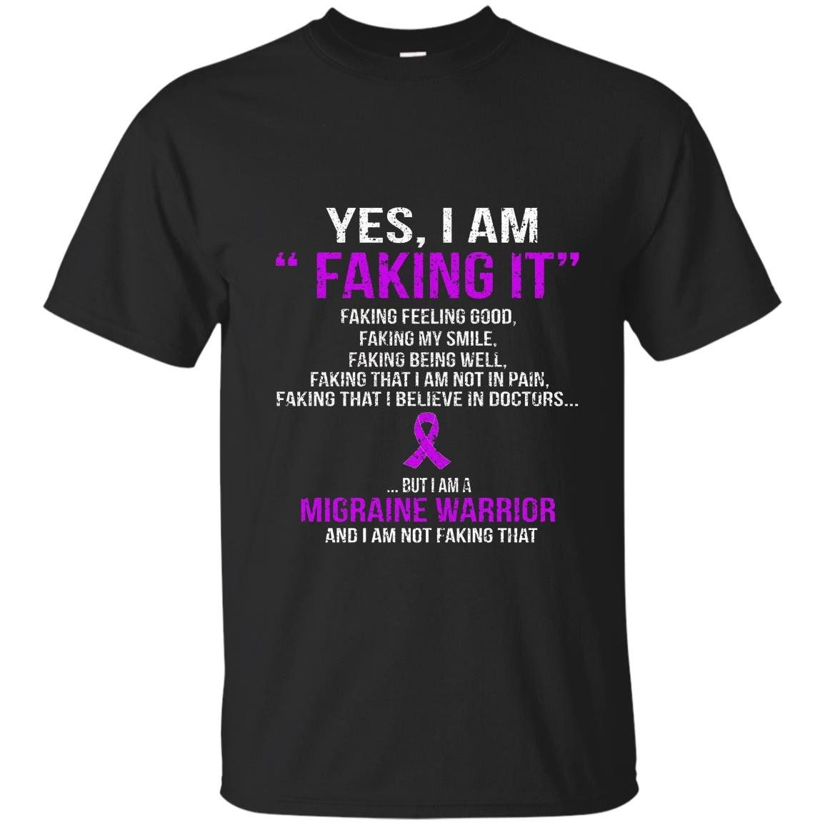 I am a migraine warrior T-shirt