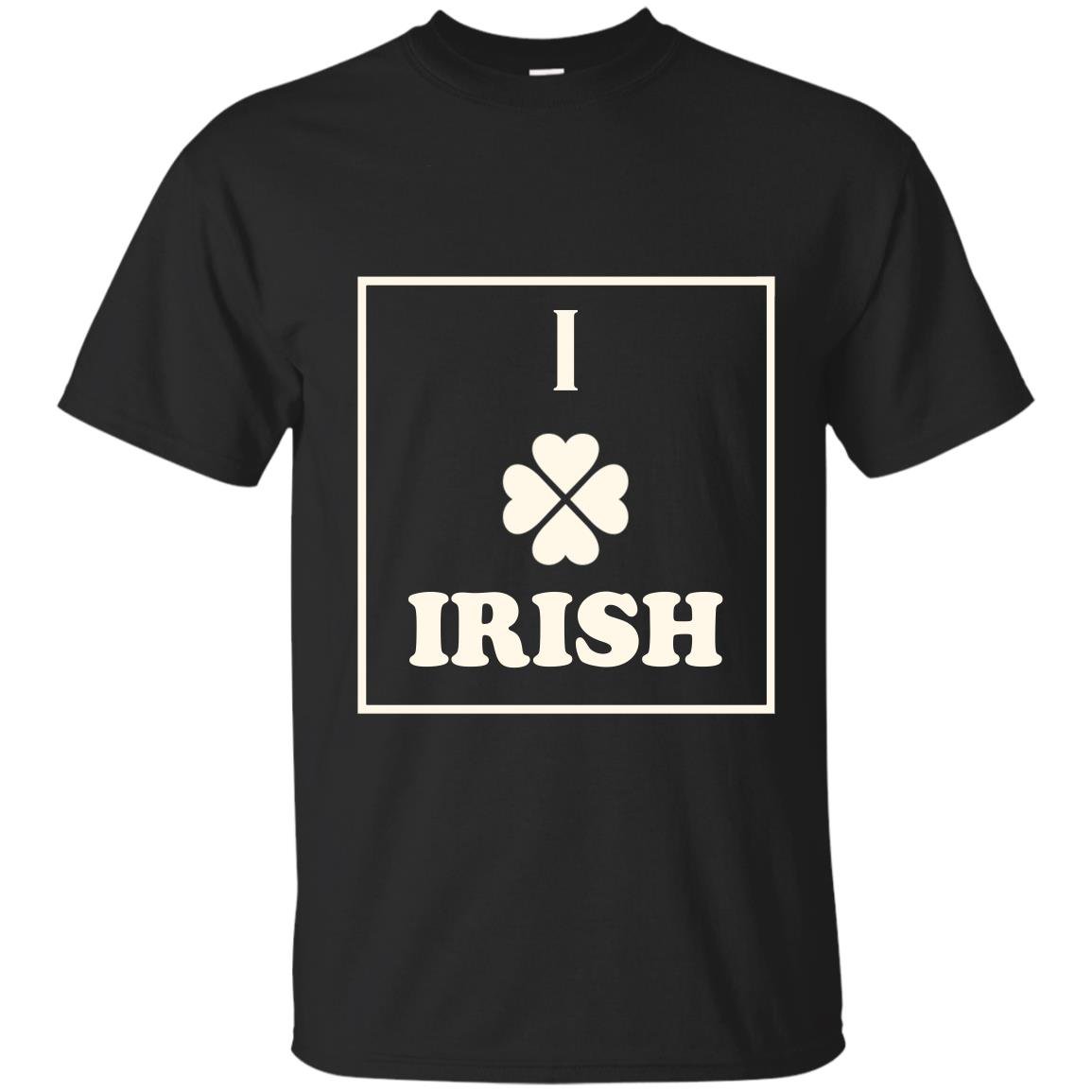 I love irish patricks day lucky leaf T-shirt