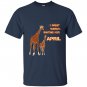 I spent march waiting for april the giraffe funny T-shirt