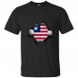 Liberia flag pullover liberian flag hands T-shirt