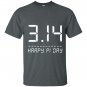 Math funny 3-14 happy pi day T-shirt