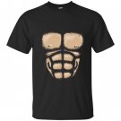 Monkey chest muscles halloween costume gorilla suit T-shirt