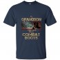 My grandson wears combat boots T-shirt