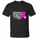 Neuroblastoma cancer messed with the wrong kid purple T-shirt