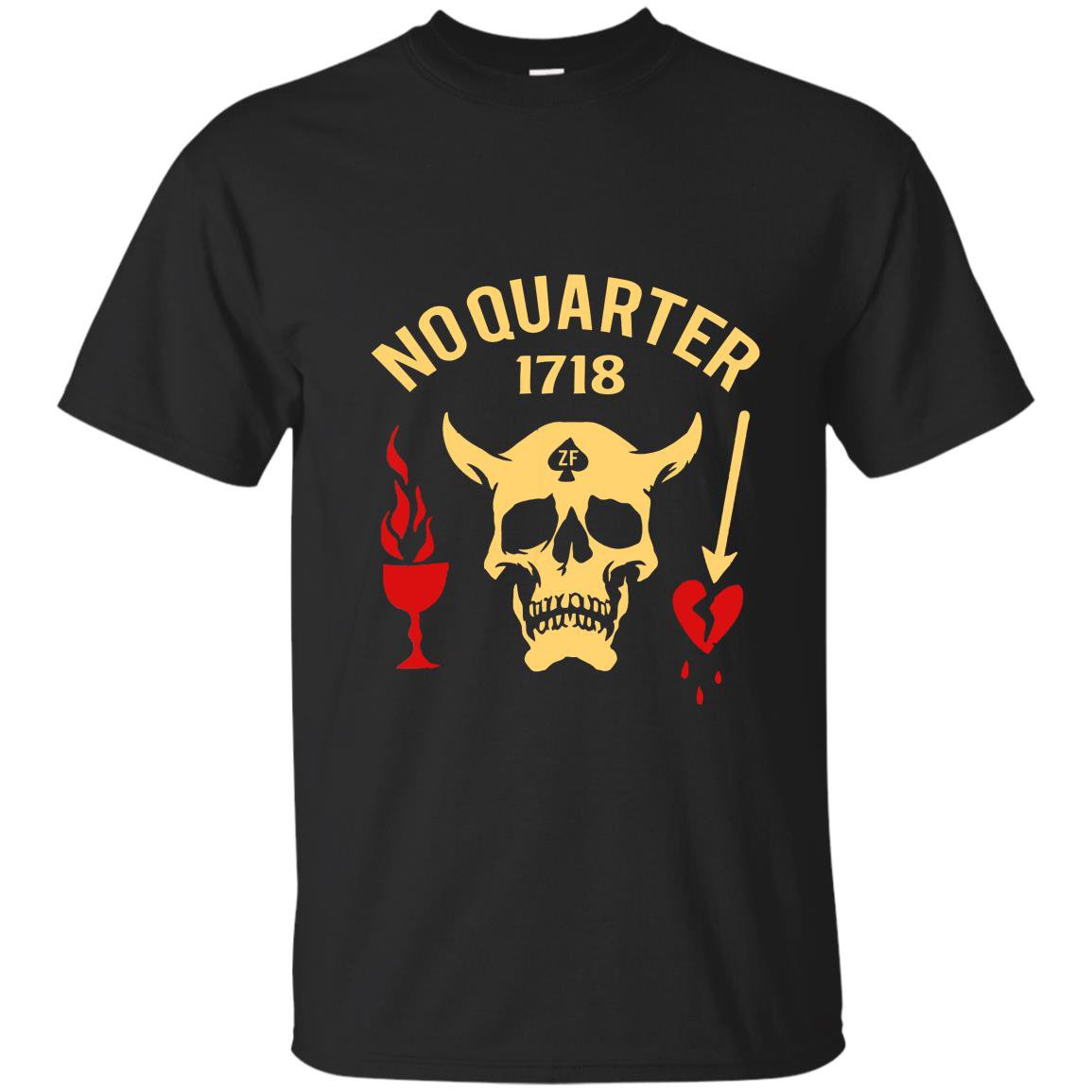 No quarter 1718 T-shirt