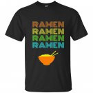 Ramen bowl vintage text japanese anime fans T-shirt