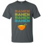 Ramen bowl vintage text japanese anime fans T-shirt