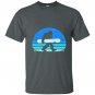 Retro snowboard yeti snowboarding T-shirt