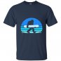 Retro snowboard yeti snowboarding T-shirt
