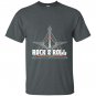Rock and roll vintage rocknroll music guitar gift T-shirt