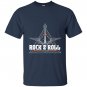 Rock and roll vintage rocknroll music guitar gift T-shirt