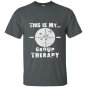 Shooting is my group therapy gun support funny T-shirt