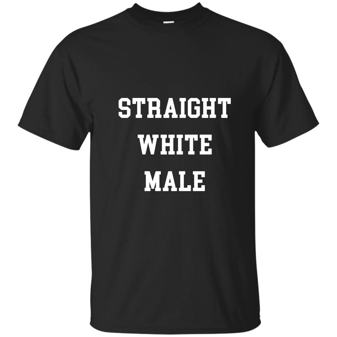 Straight white male alt right anti antifa T-shirt