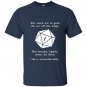 You reach out to push the orc off the ledge T-shirt
