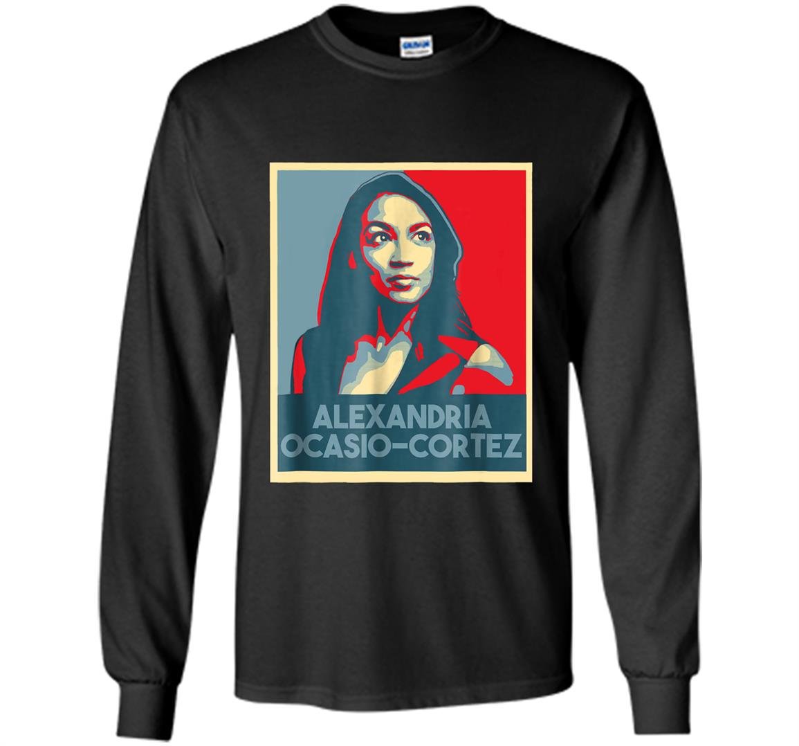 Alexandria ocasio cortez support Long Sleeve